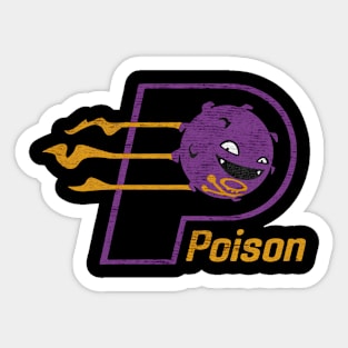 Poison purple Sticker